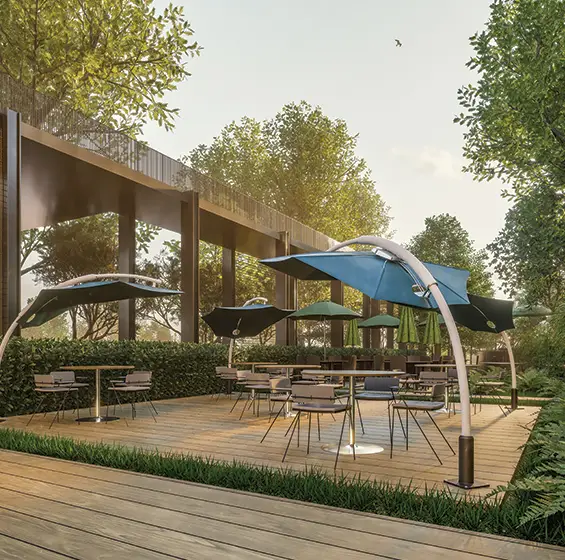Outdoor Cafe